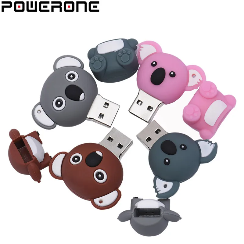 USB флеш-накопитель POWERONE koala 4 ГБ 8 16 32 64 | Компьютеры и офис