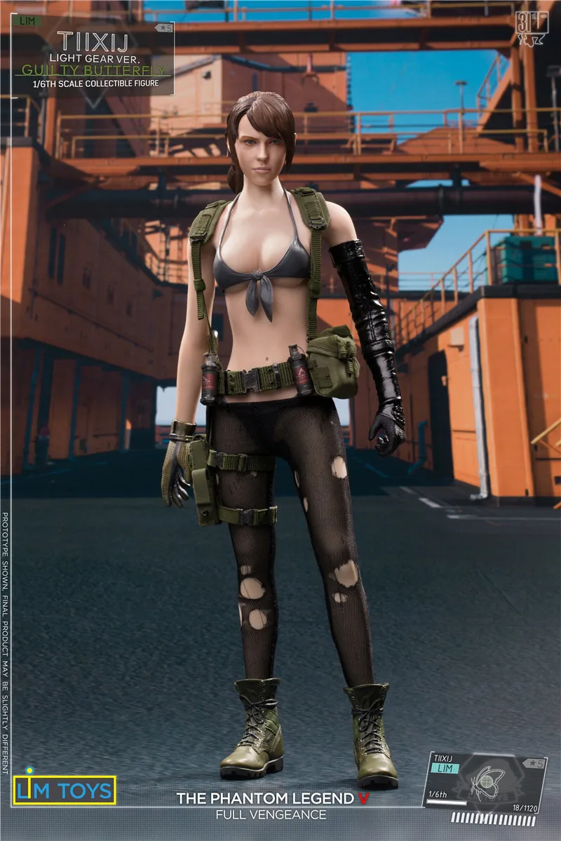 Коллекционное оборудование из 1/6 сплава Guiltybutterfly The Phantom Legend V, голова бабочки, аксессуары для тела S19B