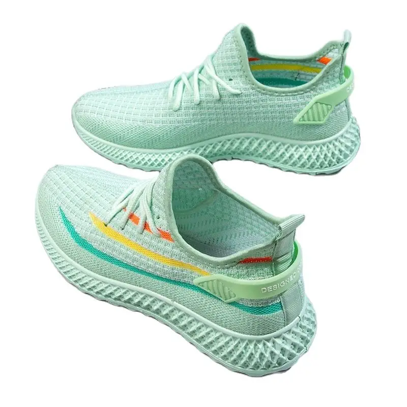 

Women Casual Shoes Summer Breathable Sock Shoes Slip On Walking Shoes Ladies Outdoor Sports Sneakers Women's Vulcanized Shoes