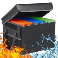 fireproof file box file storage boxfireproof storage file cabinet with lockportable office boxfor letterlegal folder