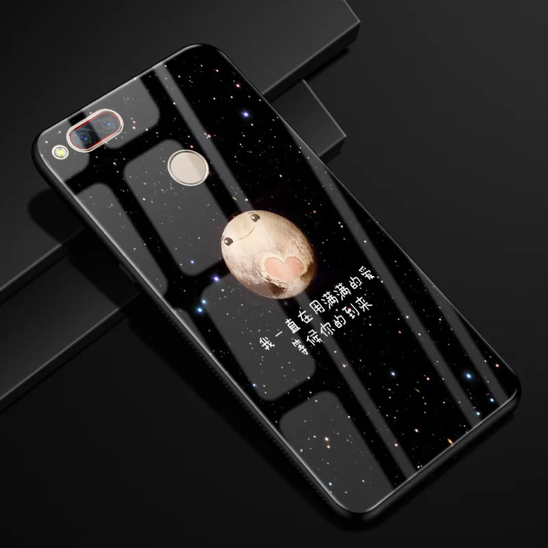 11 For ZTE Z17 mini Case 5.2'' Glass Hard Back Cases For ZTE NUBIA Z17 mini Case Tempered Glass Cover Z17mini Z 17 NX569H NX569j - Цвет: 11