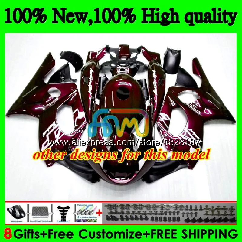 Thundercat For YAMAHA YZF600R 96 02 03 04 2005 2006 2007 73BS.122 YZF 600R YZF-600R 2002 2003 2004 05 Red white 06 07 Fairing | Автомобили