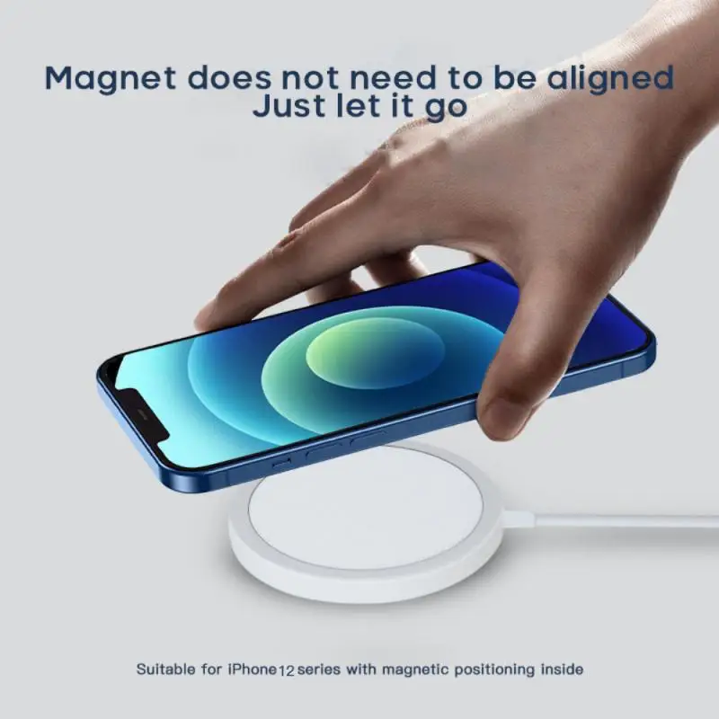 

15W Magnetic Wireless Charger Fast Charging Charger For IPhone12 Mini IPhone12 Pro Max Huawei Samsung