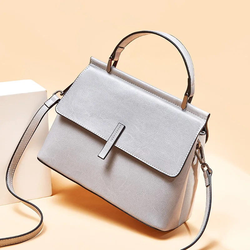 Роскошная сумка из масляной кожи 2020 женские сумки дизайнерская женская через