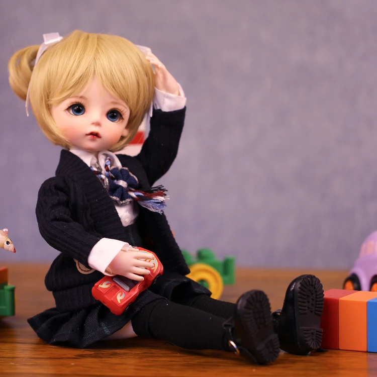 Bjd кукла длиной 30 см Лидер продаж Reborn Baby doll с одеждой изменить глаза &quotсделай