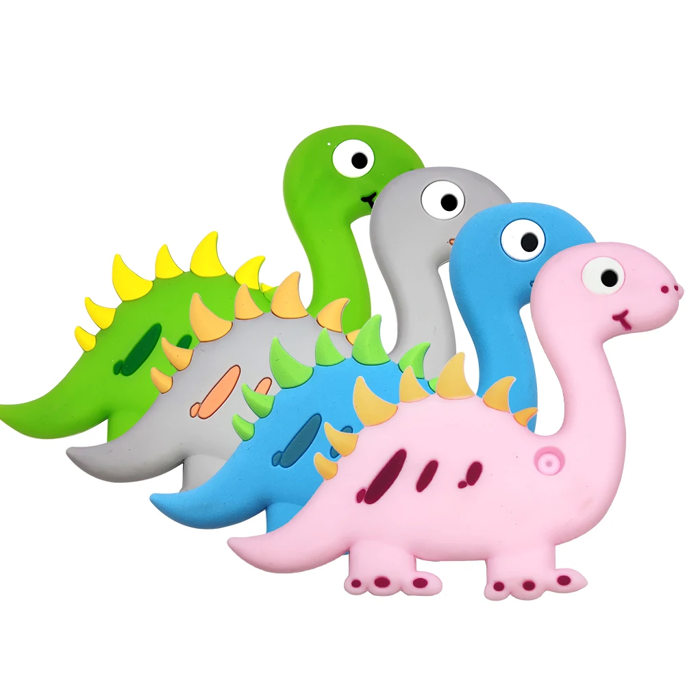 Пищевая силиконовая Прорезыватель для зубов прорезыватель с животным