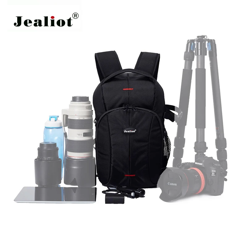 Водонепроницаемый рюкзак Jealiot для камеры сумка фотоаппарата фото ноутбука Canon Nikon