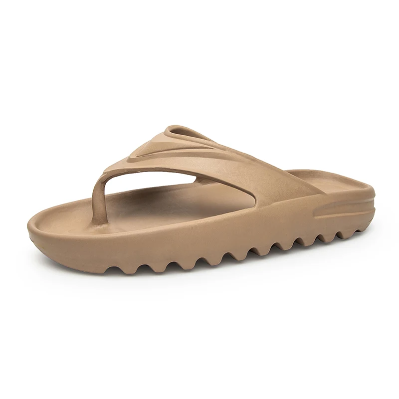 

Brand Rubber Platform Men's Slippers Light Weight Outdoor Beach Casual Flip Flops Non-Slip Size 39-45 Summer 2021