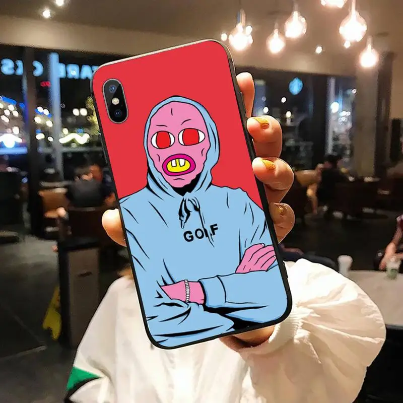 

Golf the Creator Blue Flame art pattern Phone Case for iPhone 11 12 mini pro XS MAX 8 7 6 6S Plus X 5S SE 2020 XR shell