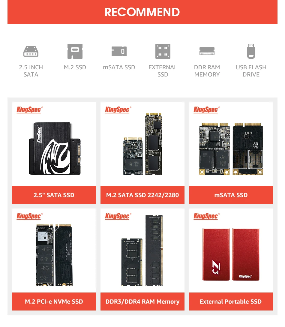 KingSpec, половина размера, mSATA SSD, 60 Гб, 120 ГБ, 240 ГБ, 256 ГБ, 512 ГБ, SATA3, внутренний SSD, жесткий диск, HDD, Мини mSATA, половина размера, для ноутбуков
