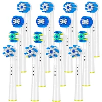 4pcs toothbrushes head for braun oral b d4510d12013d12013wd12523d17525d18d19523d19545d20523d20545 electric toothbrush