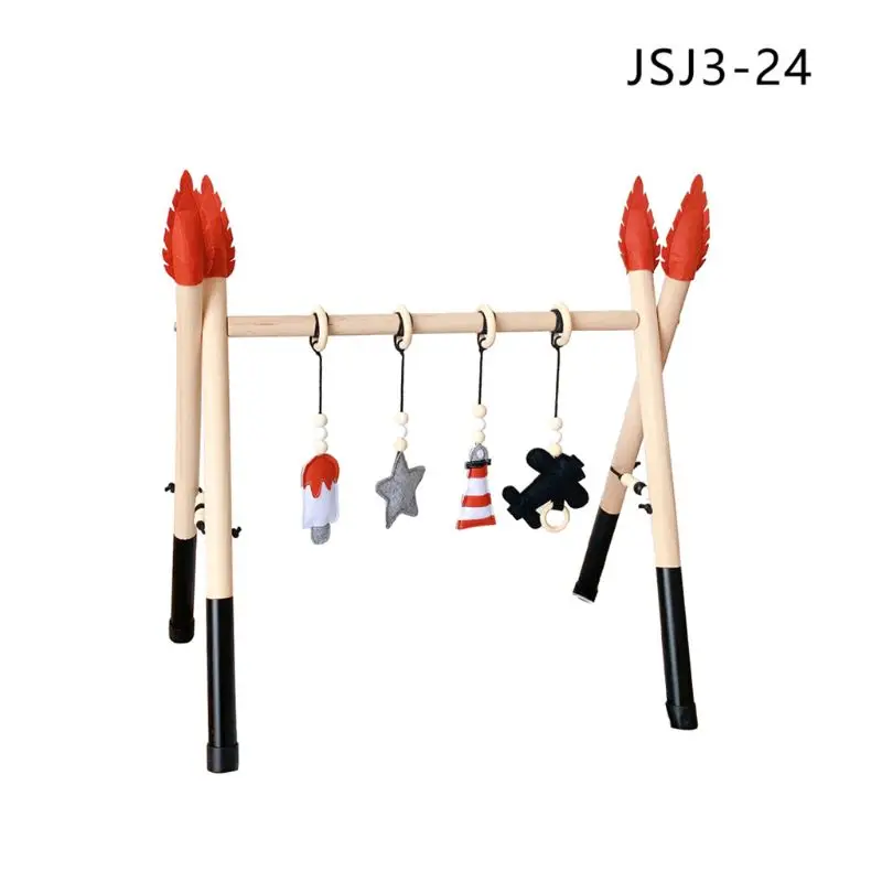 Скандинавские деревянные подвесные украшения для детской комнаты|Интерактивные