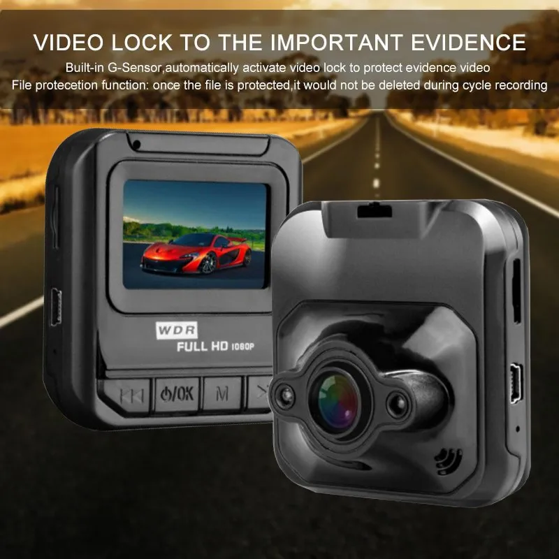 $109.40 Mini Q1 Car DVR Camera Dash Camera Camcorder Video Recorder 2.4