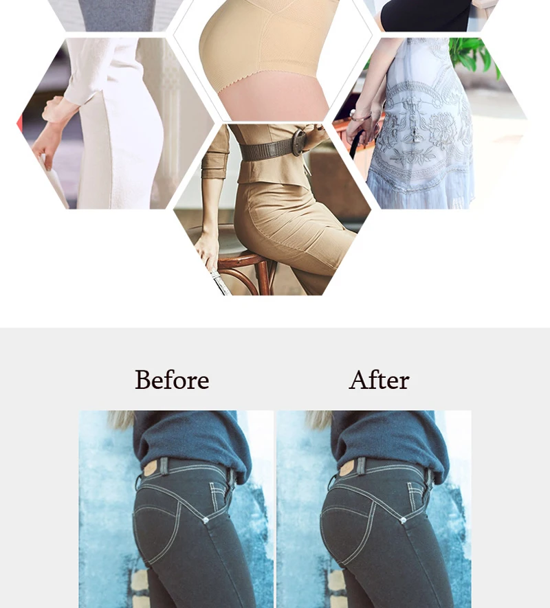 Sexy Women Mid-rise Sponge pad Enhancers Fake Ass Panty Hip Butt Lifter Underwear Bottom Push Up Panties Beathable Panty Shorts