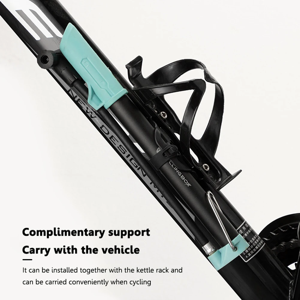 Портативный ручной насос для велосипедных шин Реверсивный водонепроницаемый