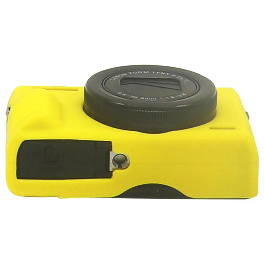Soft Silicone TPU Skin Body Rubber Camera Case Bag Full Cover for Canon PowerShot G7 X Mark III G7XIII G7X3 Digital ONLY | Электроника