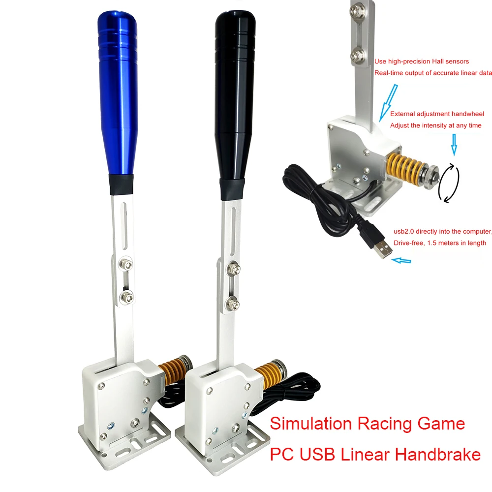 Линейный ручной тормоз Pc Usb для G29/g25/g27/g920 для thrdmaster T300rs/gt для Simagic Racing Game Simracing Adapter Mod