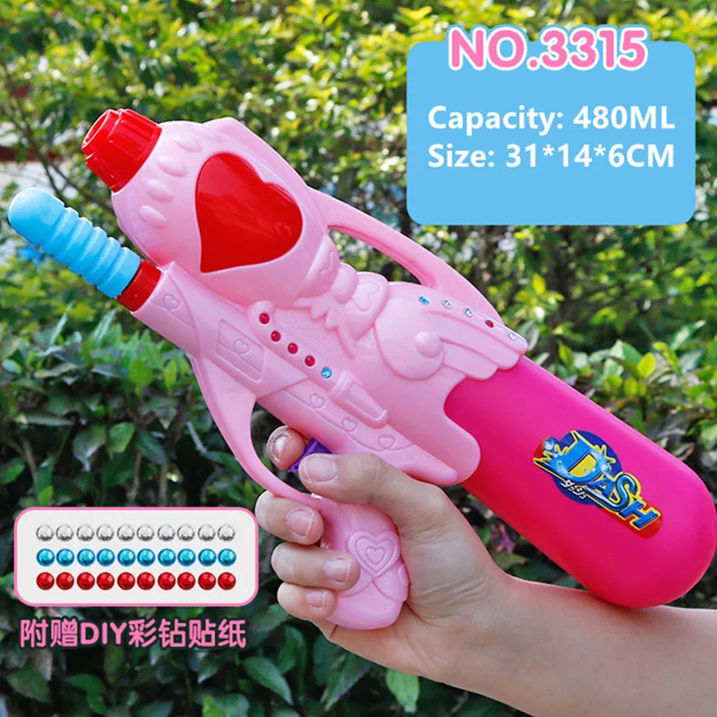 

Outdoor Games Diamond Water Guns Toys Plastic beach bathing rafting water guns Summer Playing gun toy gifts