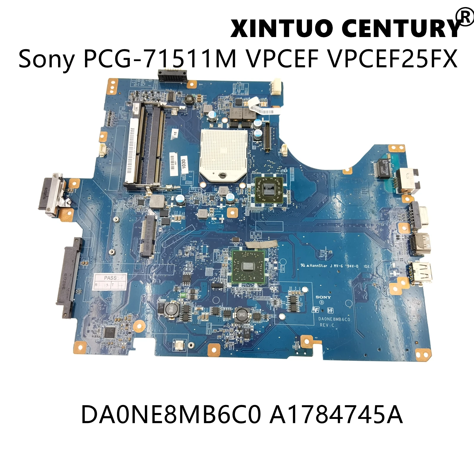 

A1784745A для Sony PCG-71511M VPCEF VPCEF25FX Материнская плата ноутбука DA0NE8MB6C0 материнская плата с 216-0752001 DDR3 100% тестирование работы