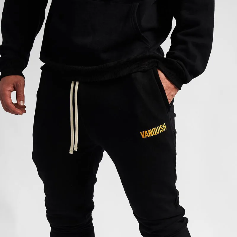 Men's Sports Running Training Breathable Solid Color Elastic Jogger Fitness Trousers | Спорт и развлечения