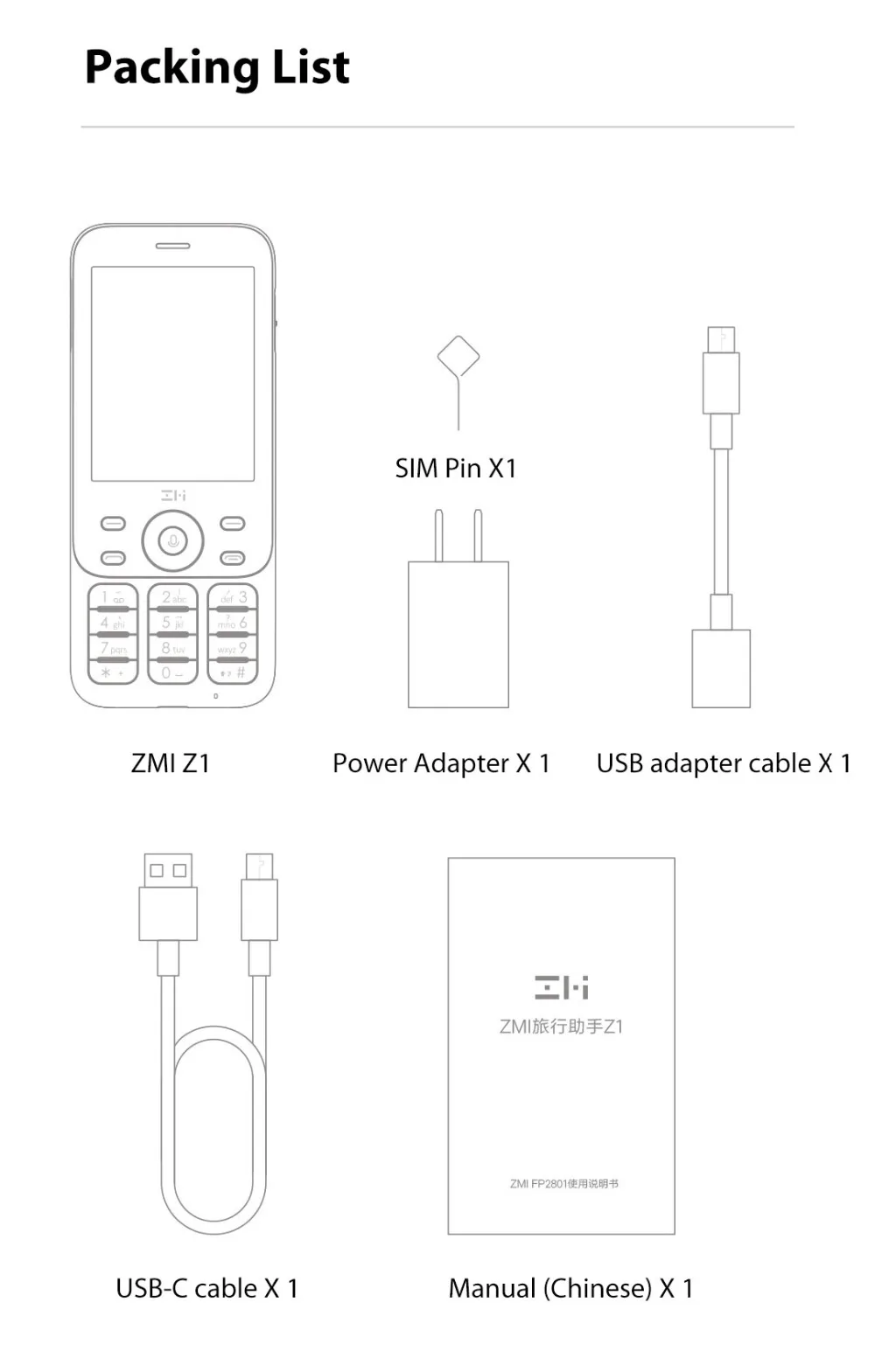 Xiaomi youpin ZMI Z1 4G Network Wifi Multi-user Hotspot Sharing 5000mAh Power Bank Feature