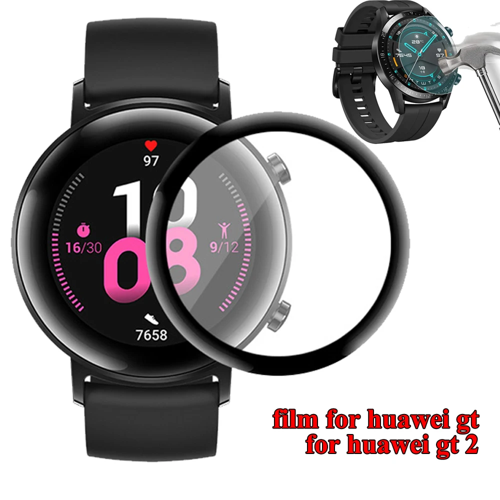 Закаленное стекло для Huawei watch gt/2 Защитная пленка ремешка 46 мм 42 9H