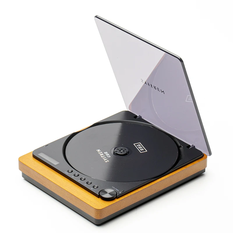 

Портативный проигрыватель компакт-дисков, HIFI аудиоплеер, домашний беспроводной Bluetooth оптический волоконный выход, Высококачественный Проф...