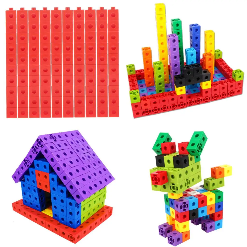 

Snap Blocks Maths Link Interlocking Building Blocks Math Manipulative Toys