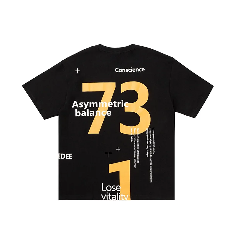 UNCLEDONJM Футболка с принтом цифр уличная мода для мужчин/женщин 2020 Летняя мужская