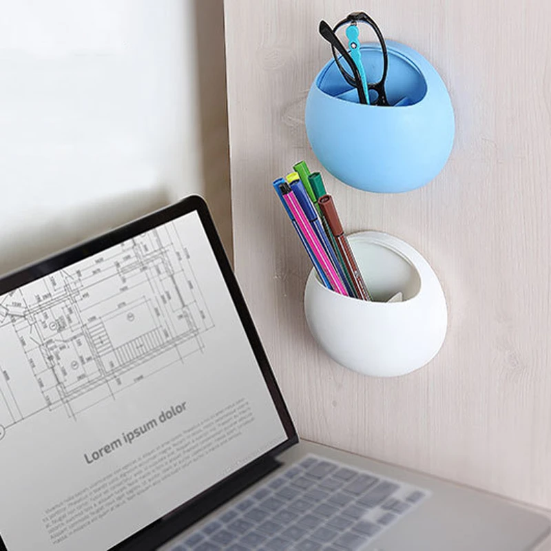 

1 pc Toothbrush Holder Bathroom Accessories Home Bathroom Toothbrush Holder Wall Mount Holder Sucker Suction Cups Organizer