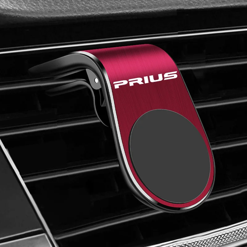 Металлический магнитный автомобильный держатель для телефона Toyota prius крепление