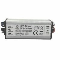 1pcs waterproof power supply ac 110 220v led driver 6 10x3w 20w 650ma for 20w high power led chip light