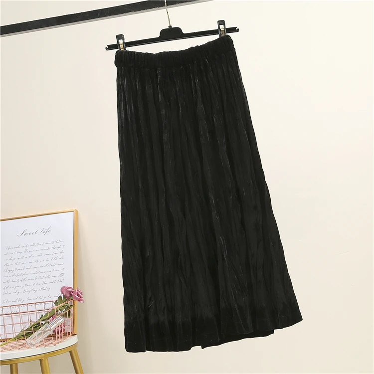 Женская Повседневная Длинная юбка Осень-зима 2019 | одежда