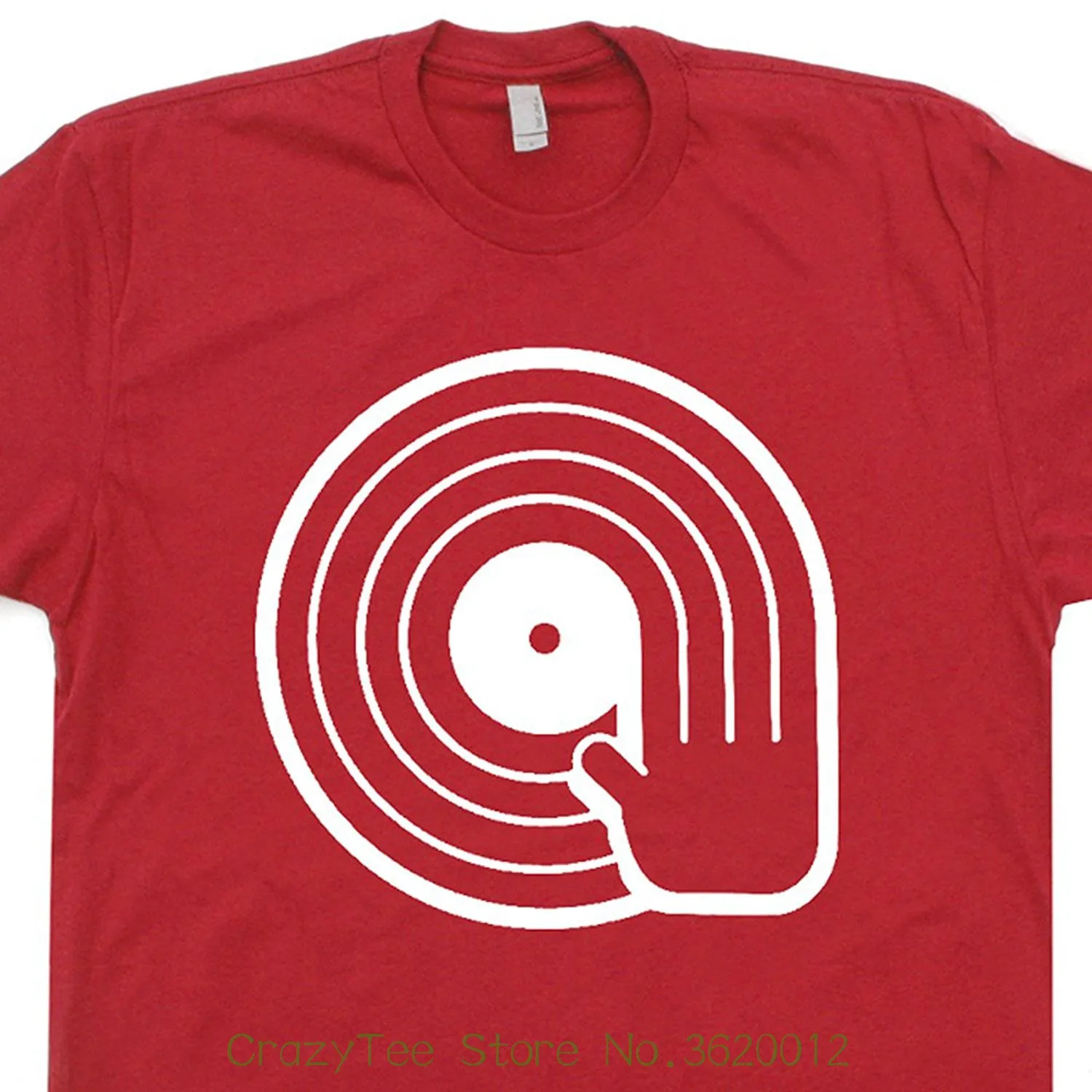 Dj Vinyl Records T Shirt Turntables Trust Me I'M The Kiss Technics Tee Vintage Retro 80S Mens Kids Player Shirtmandude