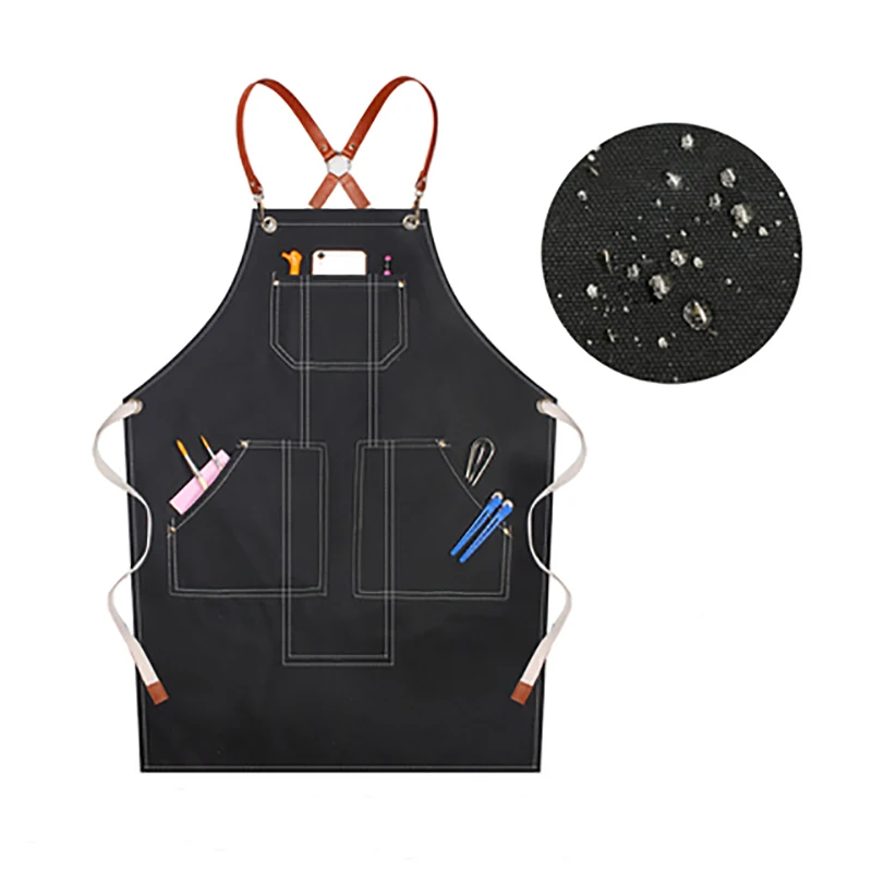 Senyue waterproof apron kitchen for women men Hairdresser Chef Bartender Carpenter Barista Painter adult bibs | Дом и сад