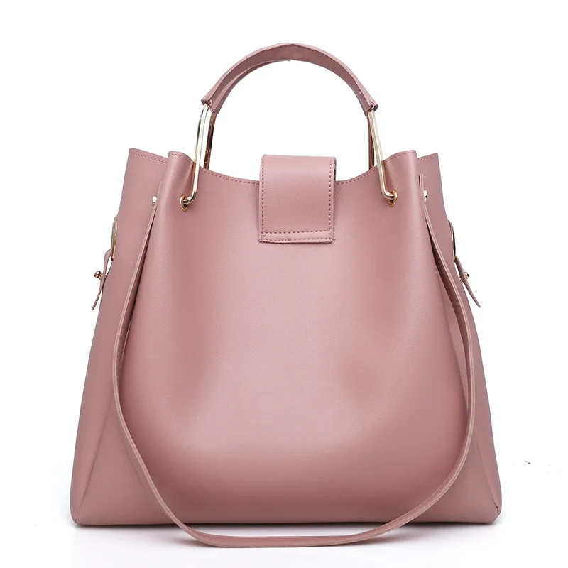 

2019 New fashion oblique bag single-shoulder hand-held lady bag multi-piece bag bun mother bag set bags