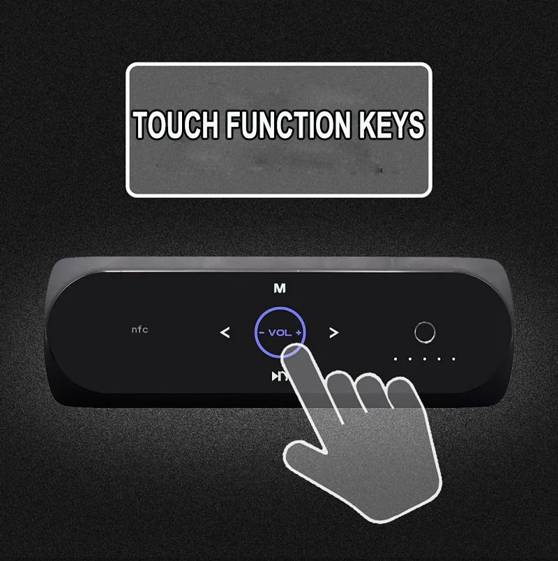 Беспроводная Bluetooth Колонка H19 с сенсорным управлением портативная уличная мини