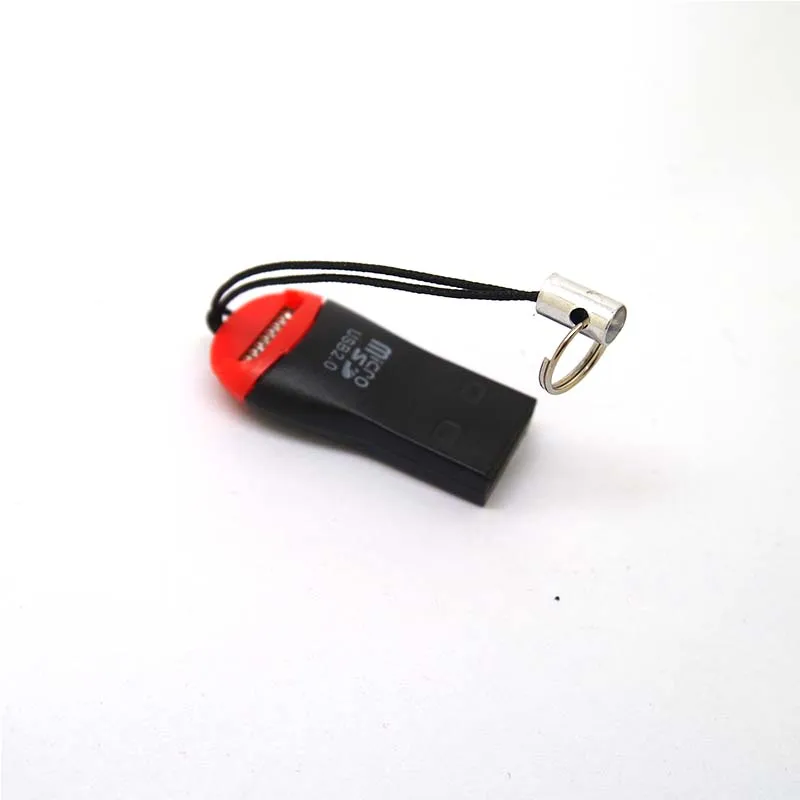 Легко носить с собой брелок для ключей USB 2 0 TF устройство чтения карт памяти MicroSD