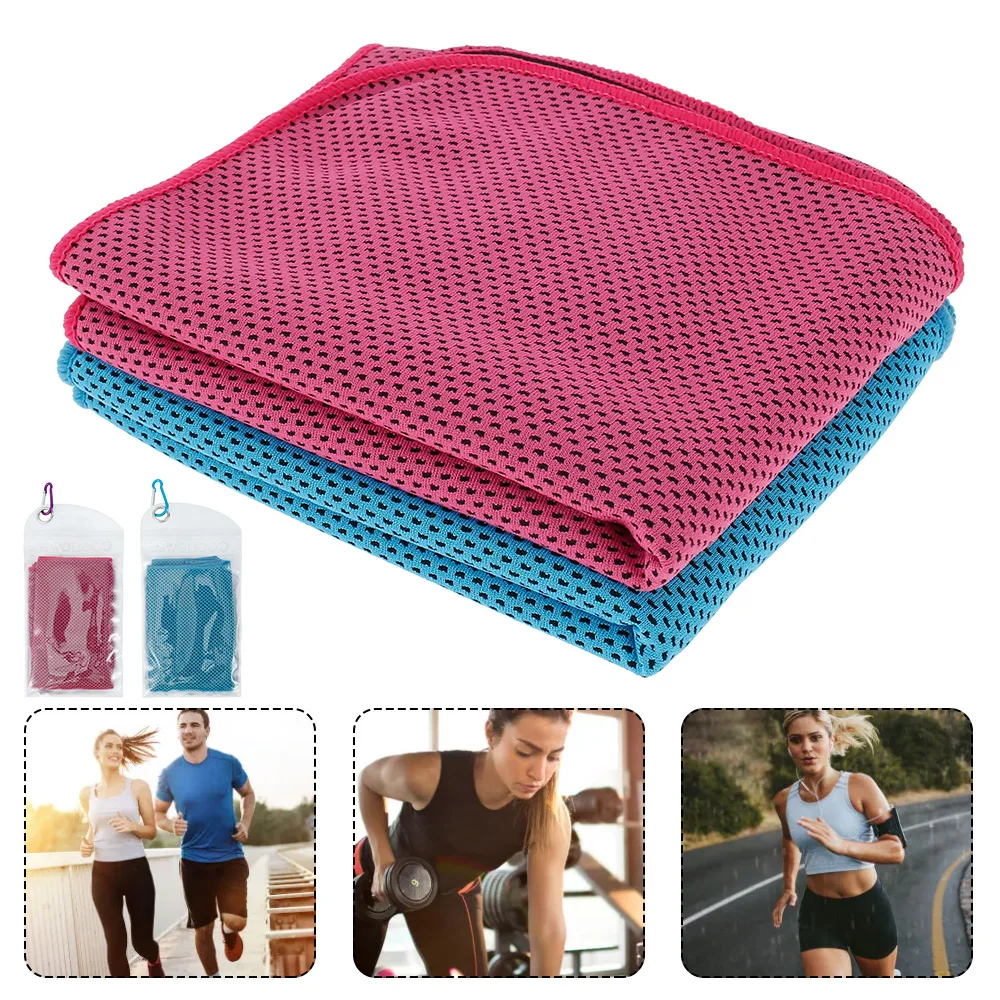 

90x30cm Cooling Towel Travel Quick-Dry Beach Towel Microfiber Gym Towel for Yoga Gym Travel Camping Golf Football Outdoor Sports