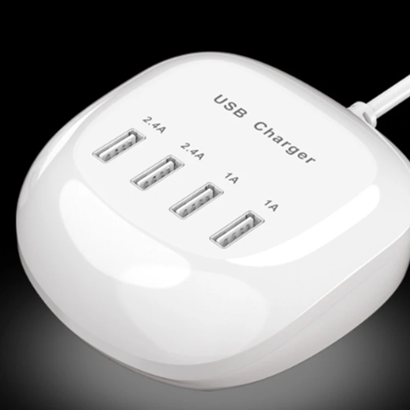 Смарт Портативный четыре порта быстрое зарядное устройство USB многократная