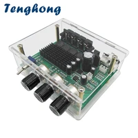 tenghong tpa3116d2 digital audio amplifier board dual channel 80w2 stereohigh power amplifier sound preamplifier tone board amp