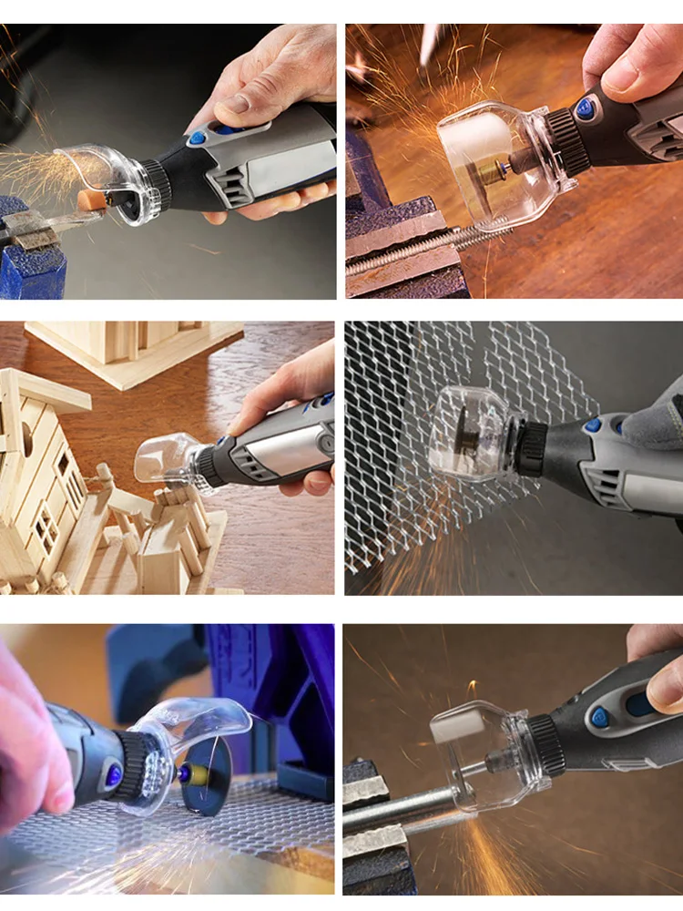 

Electric Grinder Protective Cover Mini Drill Case Potable Grinding Protector Case DREMEL Cutting Sanding Polishing Accessories