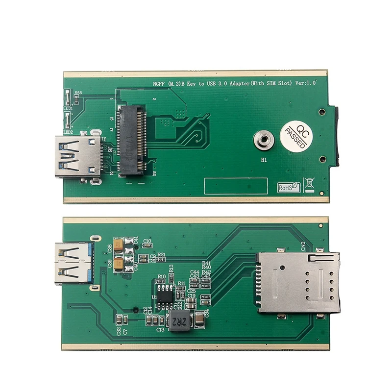 

External Network Cards NGFF M.2 To USB Adapter Wireless Wifi Adapter with SIM Card Slot for WWAN/LTE/4G Module