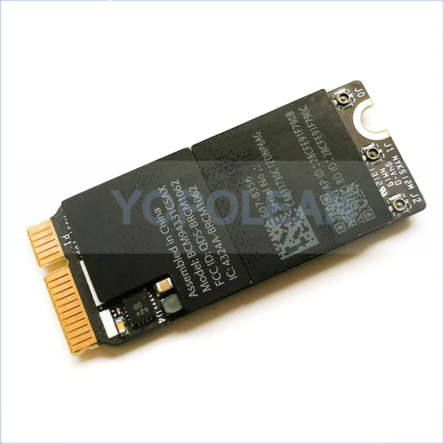 Оригинальная Bluetooth Wi Fi карта для Macbook Pro Retina 15 дюймов A1398 2012 2013 BCM94331CSAX EMC 2512 2673|card