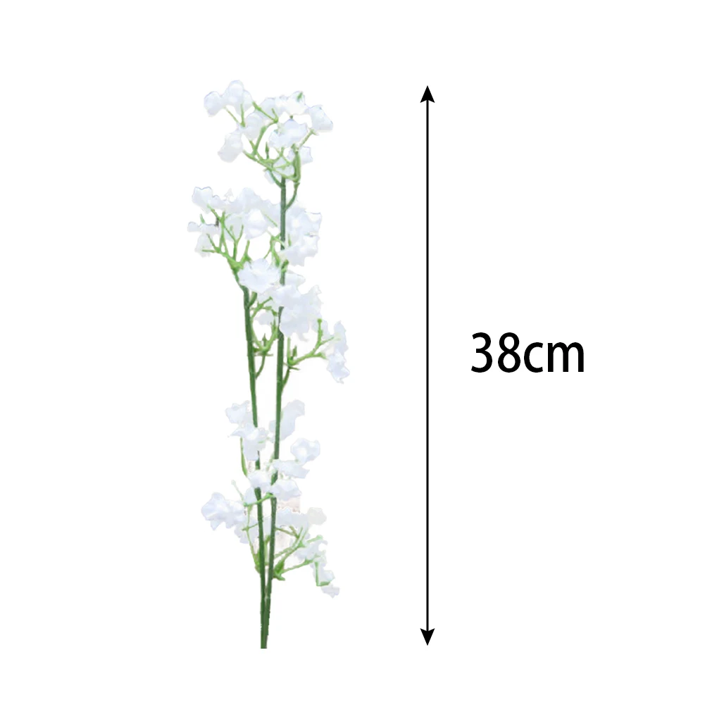 Gypsophila Вечерние шелковые Букет Искусственный домашний Цветочный декор