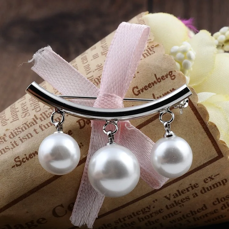 Женская Брошь в Корейском стиле с искусственным жемчугом | Украшения и