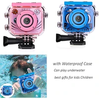 mini kid camera cam hd digital camera children birthday gift 1080p video camera waterproof swim child toy dv video recorder vlog