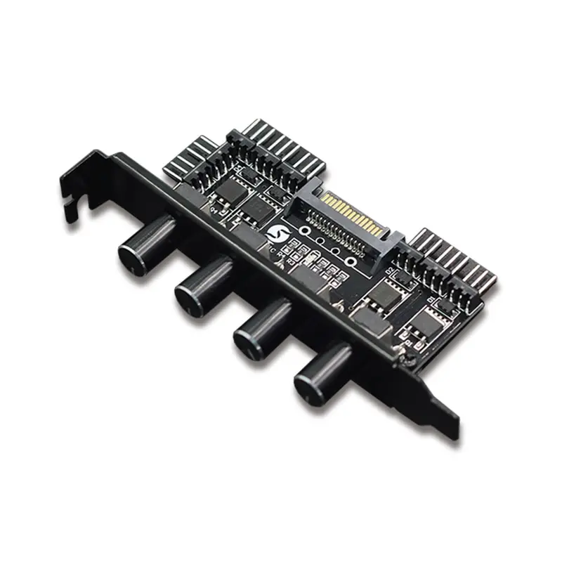 JSY105-107 разъем шасси регулятор вентилятора 8-ми канальный вентилятор компьютера