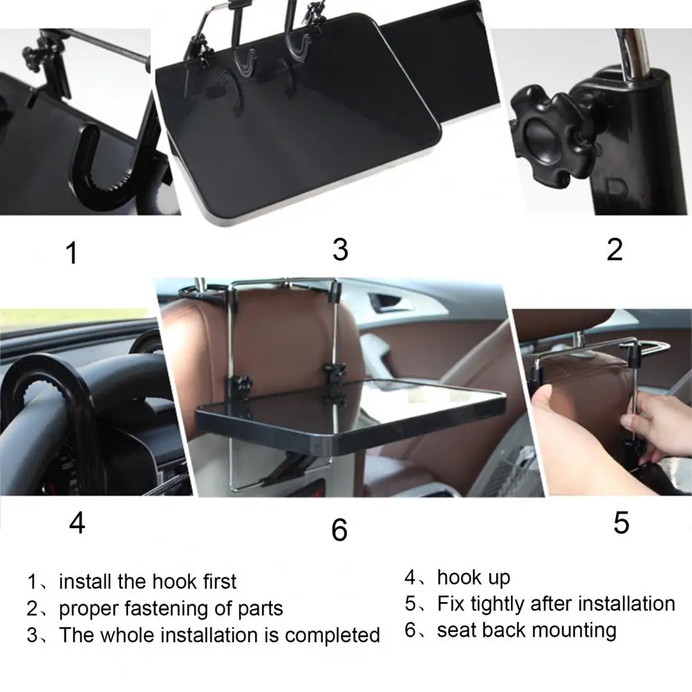 Car Folding Multi-function Laptop Desk Notebook Stand Pallet with Drawer Hook Drinks Holders | Автомобили и мотоциклы