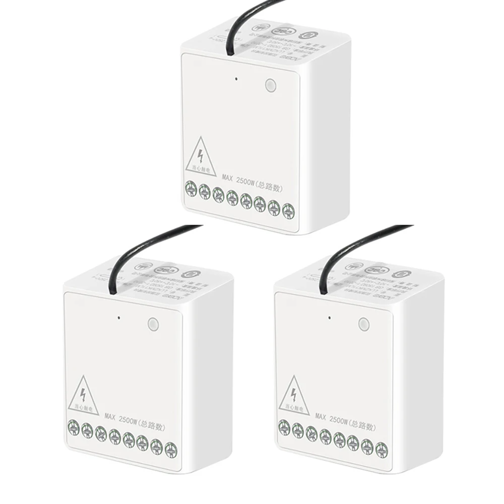 3 PCS Aqara двусторонний модуль, умная Настройка, таймер, приложение, управление Zigbee, беспроводной контроллер, несколько устройств для Mi Home kit - Цвет: 3 PCS